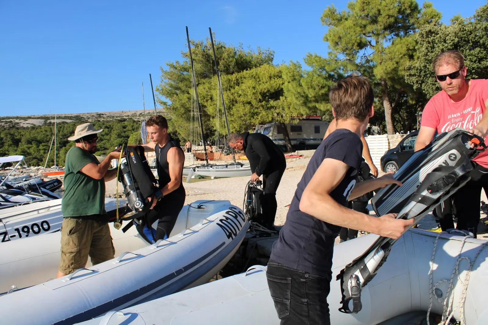 Eco Eco seabed cleanup around the island of Pag, photo 16