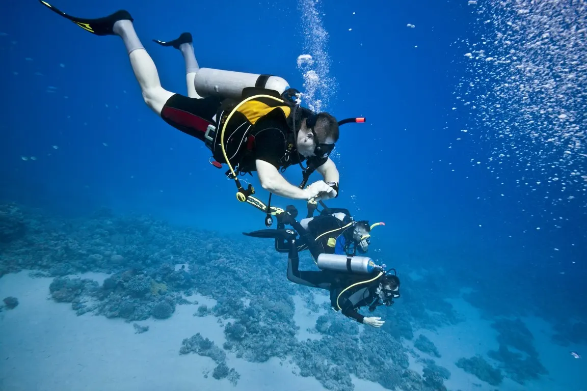 Boat diving with Foka off the island of Pag