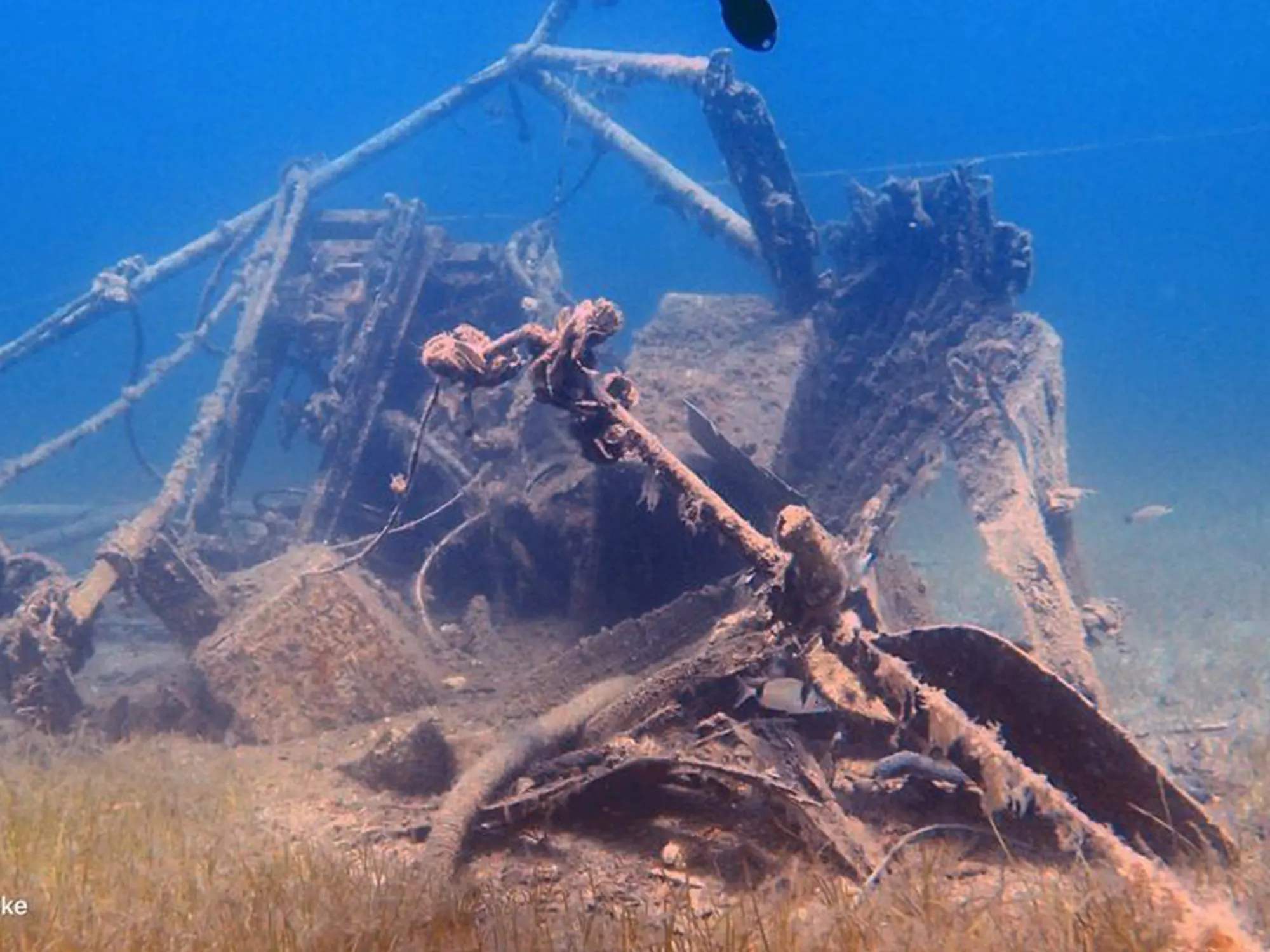 Šimuni Wrecks dive site, Pag