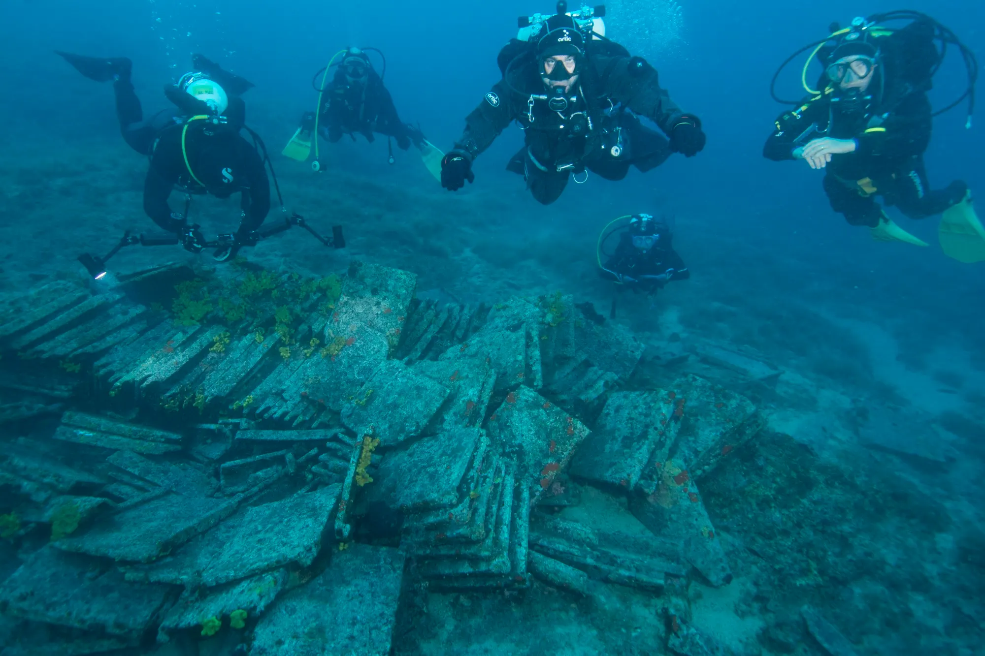 Tegule dive site off Pag